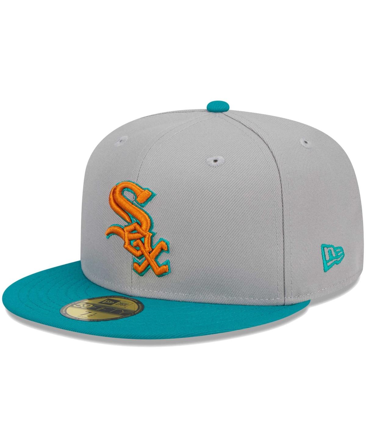 Men's New Era Teal Chicago White Sox 59FIFTY Fitted Hat - Teal