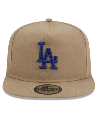 New Era Men's Khaki Los Angeles Dodgers Golfer Adjustable Hat