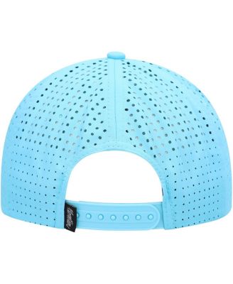 Men's Light Blue Icon Snapback Hat