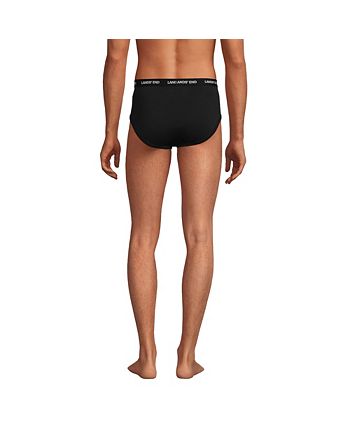 Lands' End Men's Knit Briefs 5 Pack - Macy's