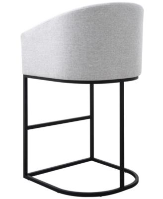 Jace 39.8" Polyester Upholstered Barstool