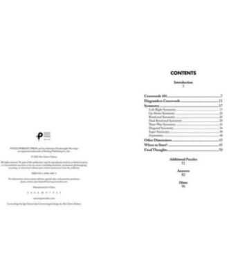 Barnes & Noble Puzzlewright Guide to Diagramless Crosswords- Over 50 puzzles with solving tips and extra hints for beginners by Alex Eaton-Salners