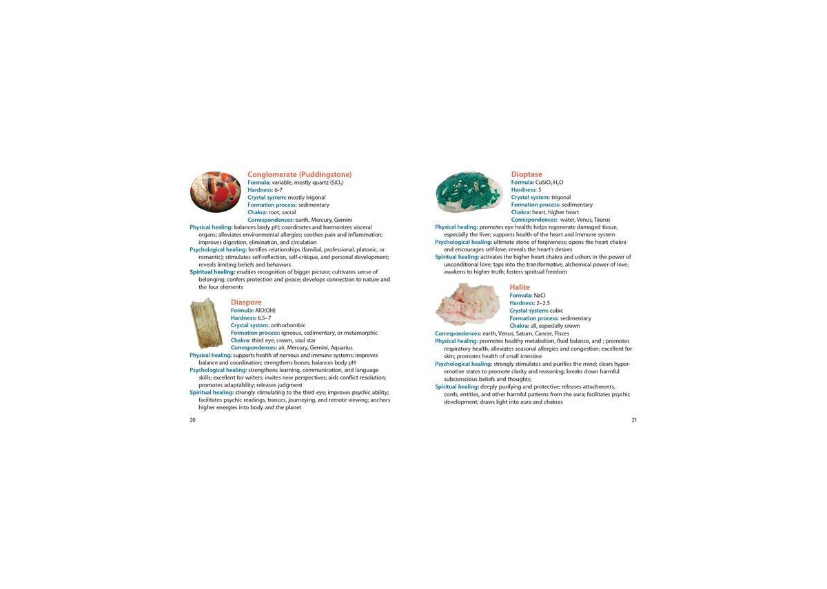 Crystal Basics Pocket Encyclopedia- The Energetic, Healing, and Spiritual Power of Gemstones by Nicholas Pearson