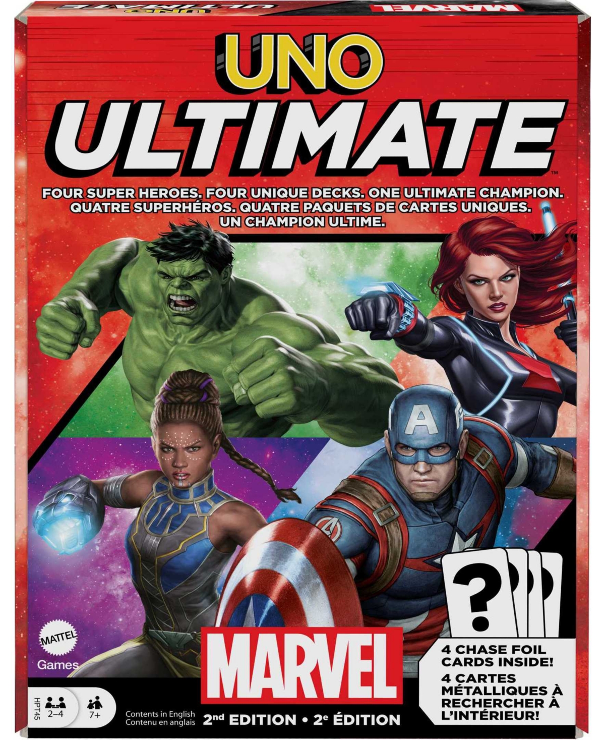 Mattel Marvel Uno Ultimate Card Game In No Color