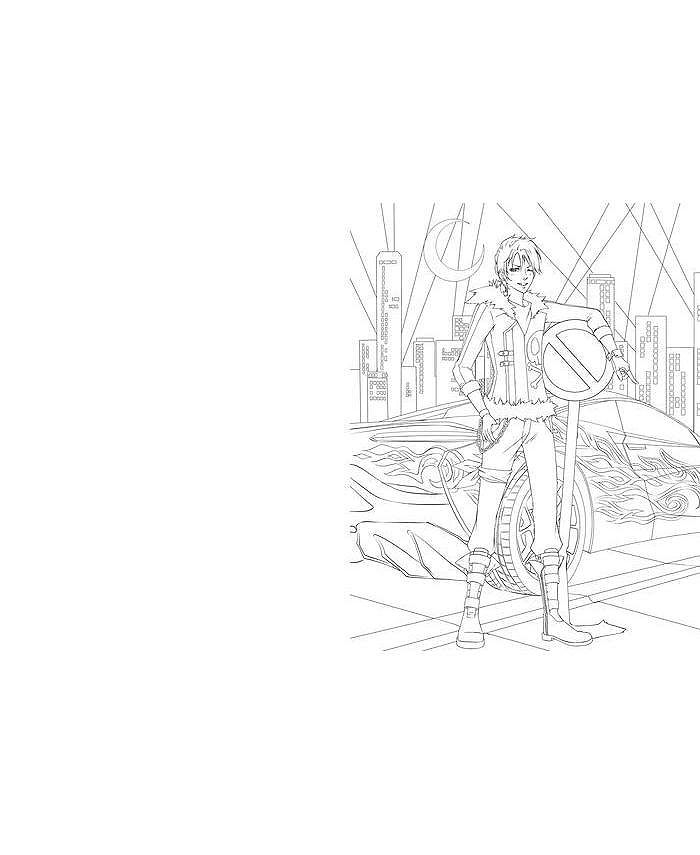 Barnes & Noble The Manga Artist's Coloring Book- Fashion!- Fun Clothes ...