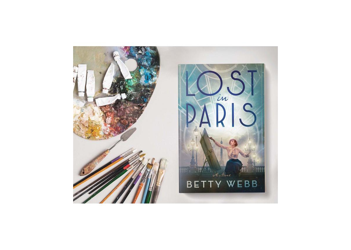 Lost in Paris- A Novel by Betty Webb