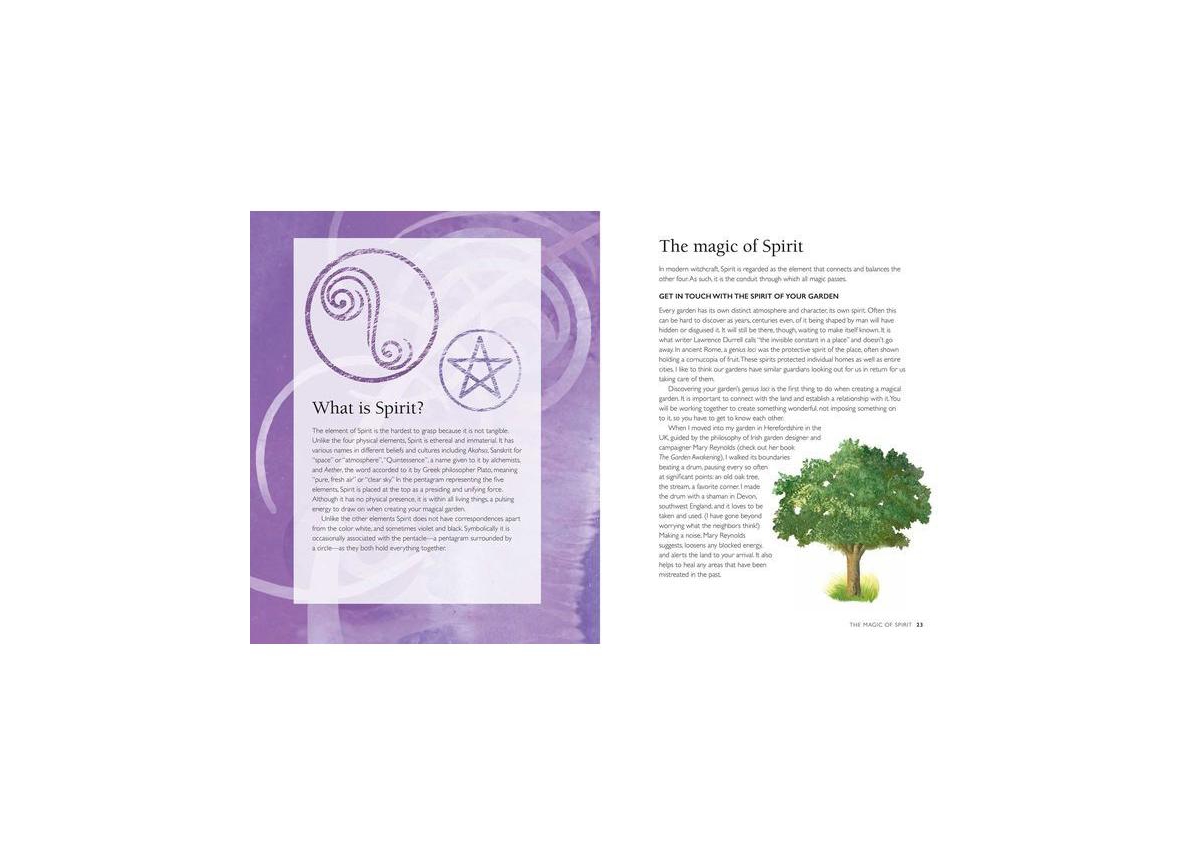 Your Magical Garden- Harness the power of the elements to create an enchanted outdoor space by Clare Gogerty
