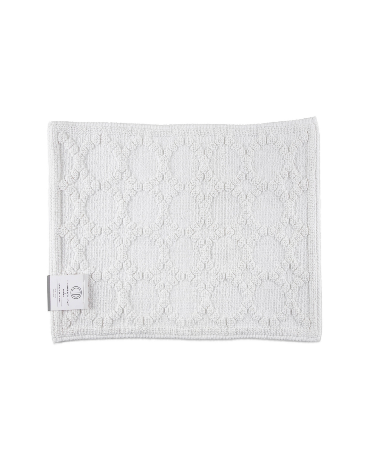 Clean Design Home x Martex Allergen-Resistant Savoy Bath Rug, 20" x 30"