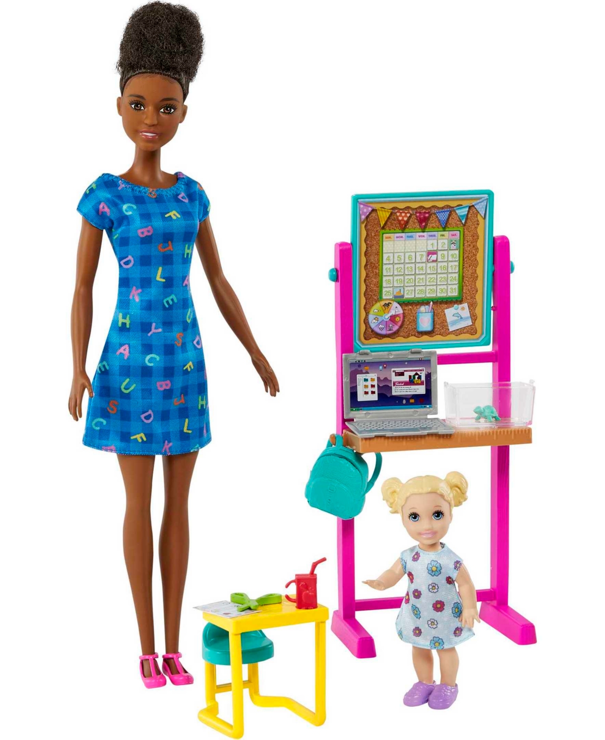 Shop Barbie Career Kindergarten Teacher Playset, Brunette In Multi-color