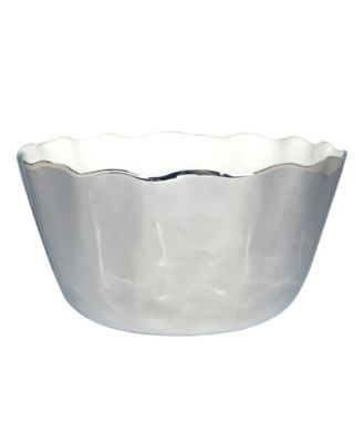 Gold-Silver Tone Coast Deep Bowl