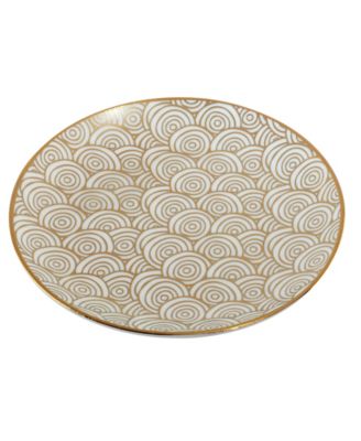 Mosaic Canape Plates, Set of 6