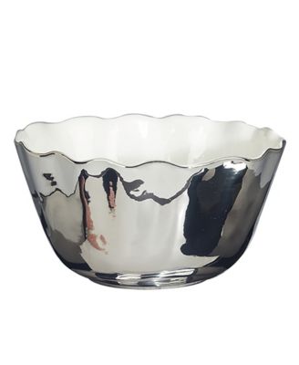 Gold-Silver Tone Coast Deep Bowl