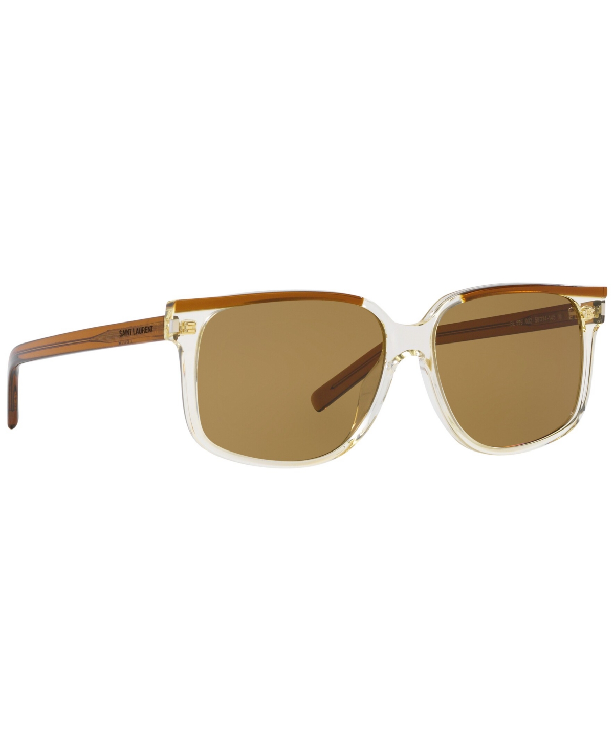 Saint Laurent Men's Sunglasses, Sl 599 In Brown