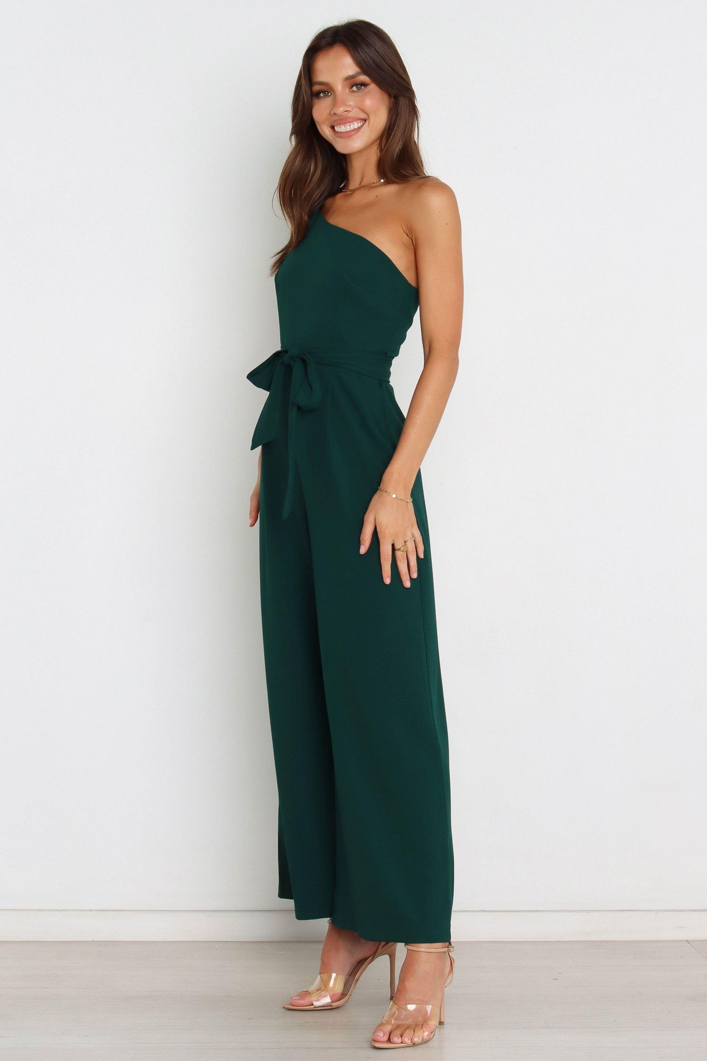 Женский комбинезон Petal and Pup Leyton Jumpsuit, цвет: Изумрудный — фото 2