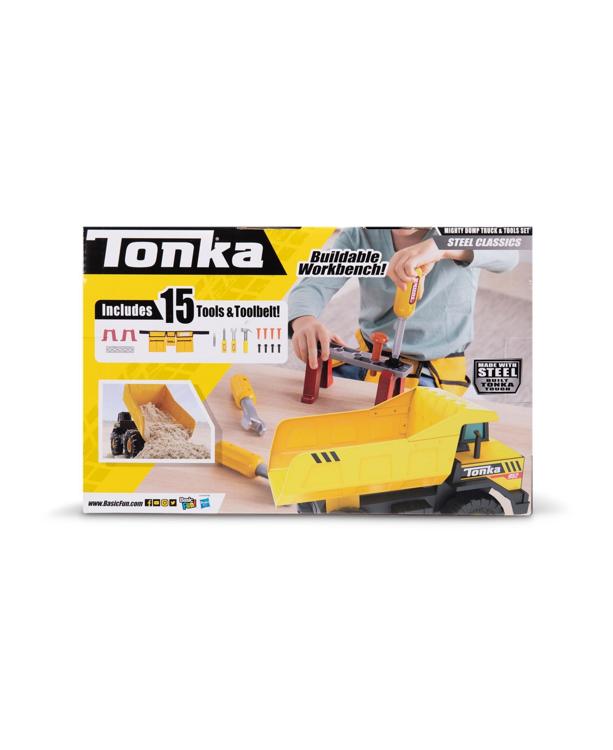 Shop Tonka Steel Mighty 16 Piece Playset, Created For Macy's