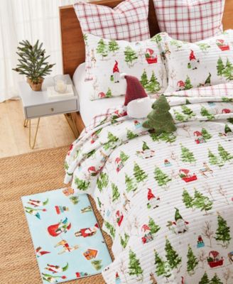 Gnome Forest 2-Pc. Quilt Set, Twin/Twin XL