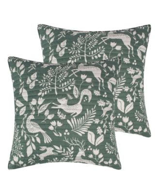 Levtex Bretton Woods Green 2-Pc. Sham Set, European