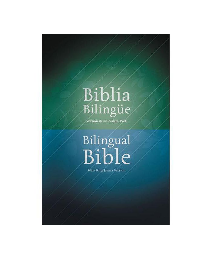 Barnes & Noble Biblia bilingue Reina Valera 1960, NKJV, Tapa