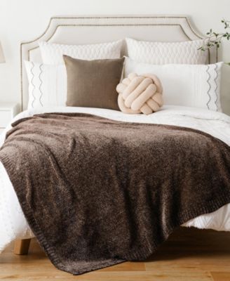 Lifestyle Solid Woven Micro Chenille Throw, 51" x 67"