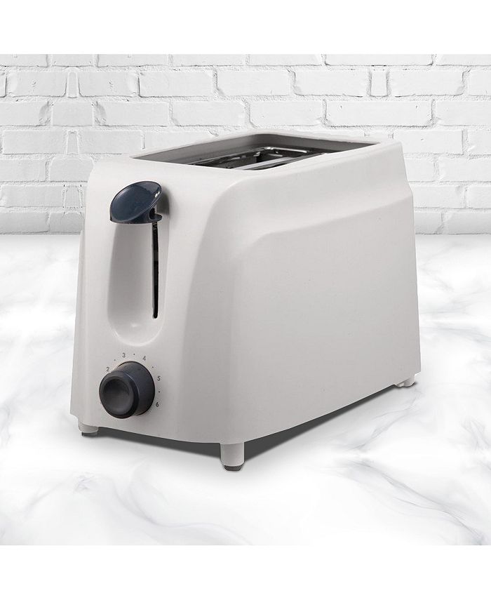 Brentwood Appliances Brentwood 2 Slice Cool Touch Toaster in White Macy's