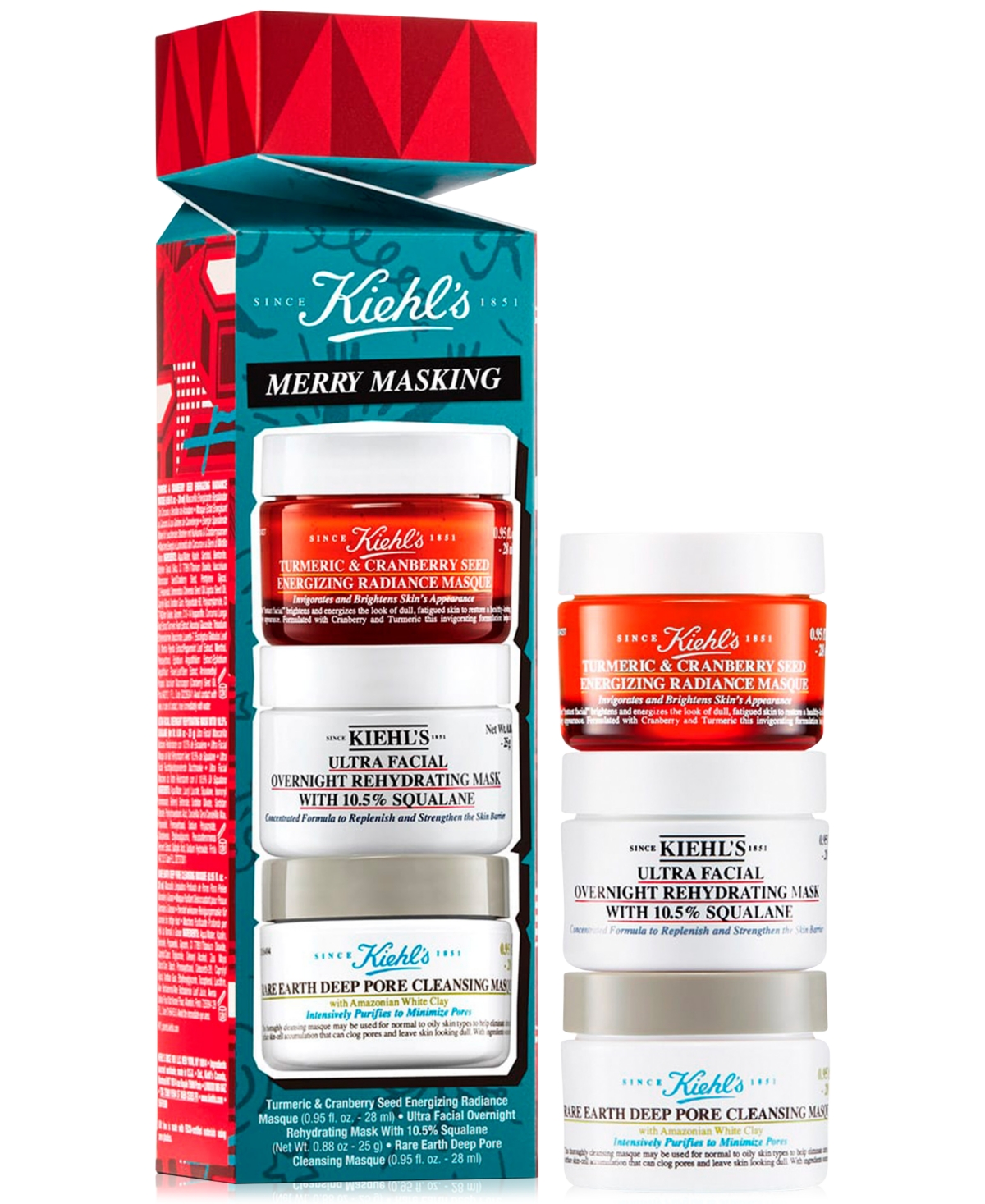 Kiehl's Since 1851 3-pc. Merry Masking Set In No Color