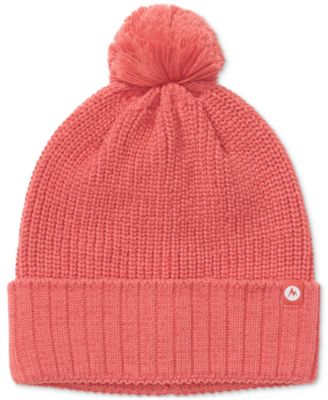 Marmot - Women's Snoasis Ribbed-Cuff Pom Pom Beanie