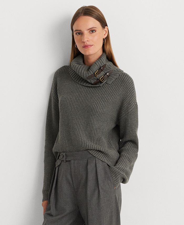 Ralph Lauren Women's Rib Knit Turtleneck Sweater Assorted Size Large