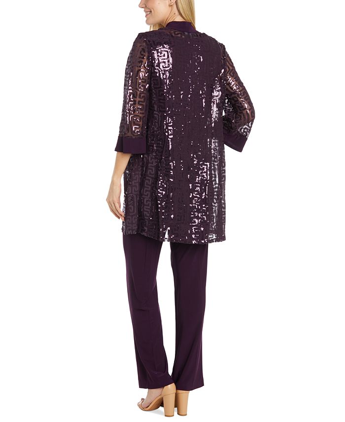 Elegant Women'S Jacket with a Round Collar And Sequined Cuffs, Featuring Long Sleeves.