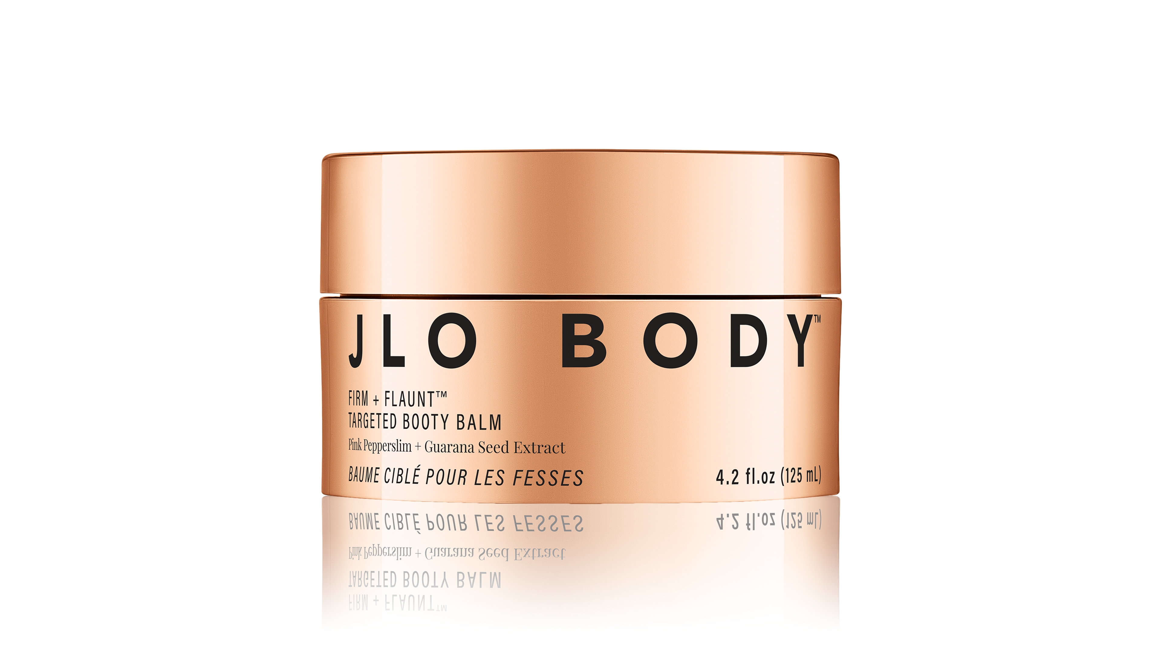 JLo Beauty Firm + Flaunt Targeted Booty Balm, 125 ml