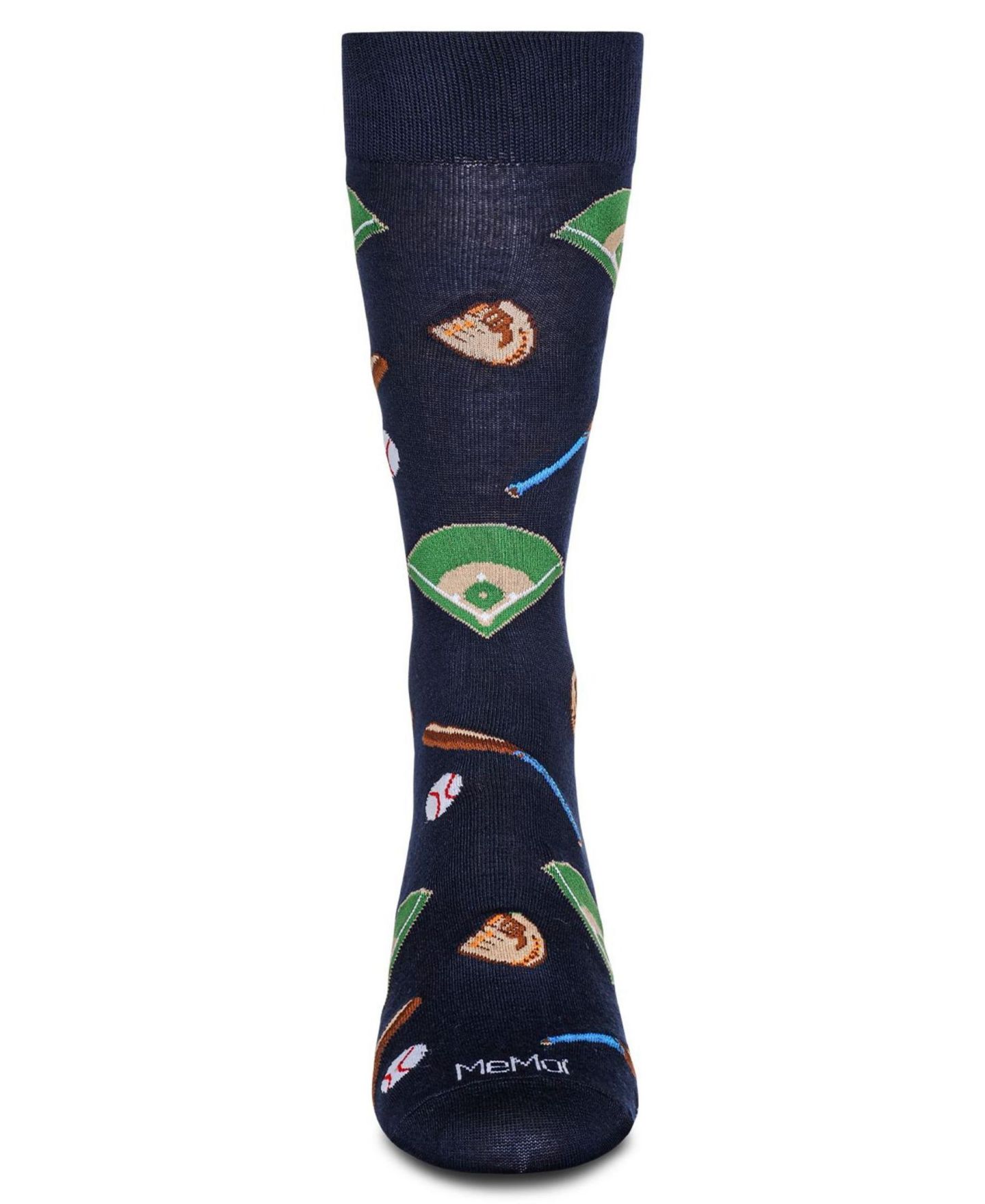 Носки Novelty для мужчин, средней высоты — MeMoi, цвет: Baseball — фото 2