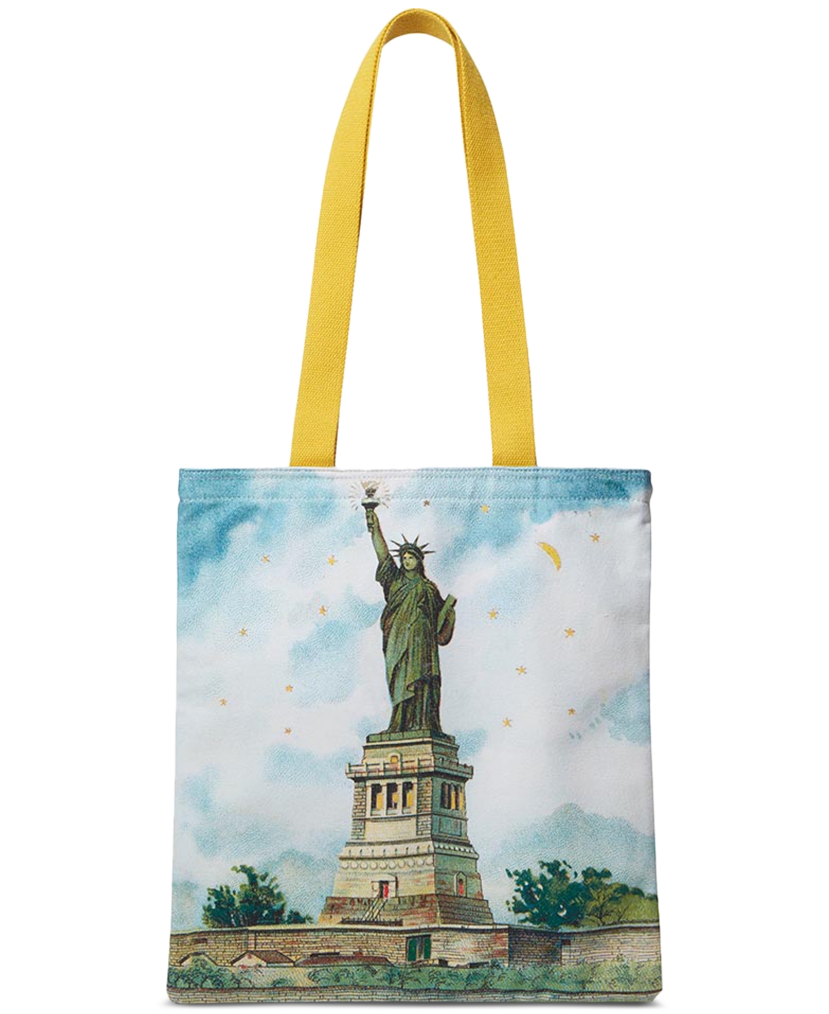 The Metropolitan Museum Of Art Statue Of Liberty Tote Bag In Blue
