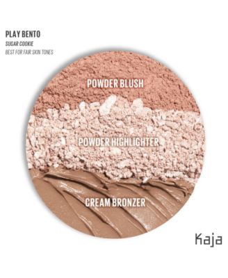 Face Bento Cream Bronzer, Powder Blush & Highlighter Sculpting Trio