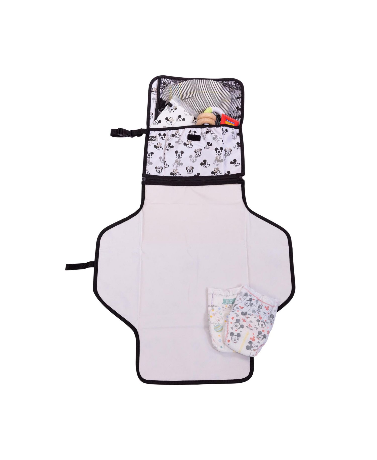 Disney Baby Portable Changing Station, Mickey and Minnie Mouse