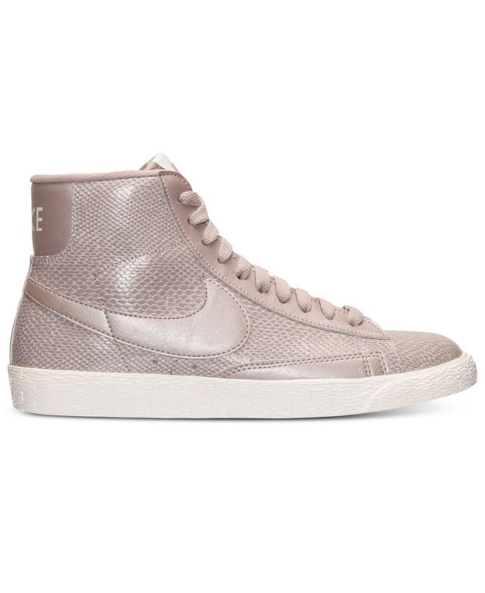 Nike Women's Blazer Mid Leather Premium Casual Sneakers from Finish