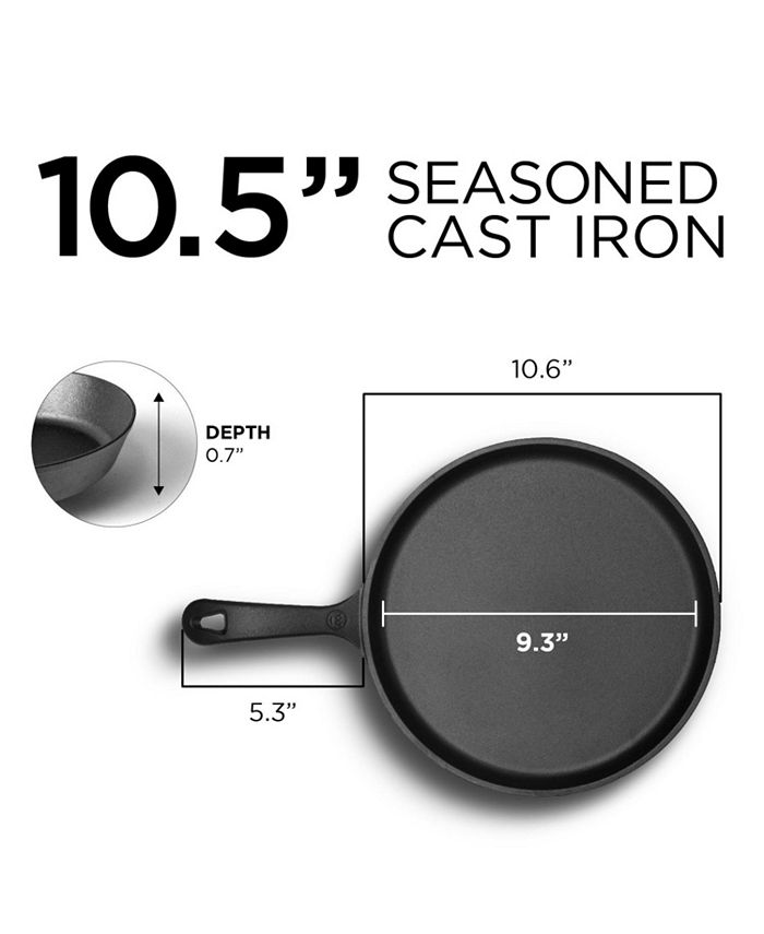Commercial Chef 10.25 Inch Round Griddle Macy's