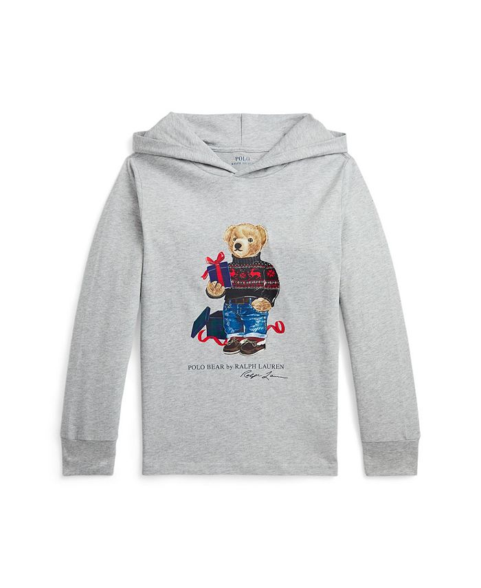 Ralph lauren cotton jersey store hooded tee