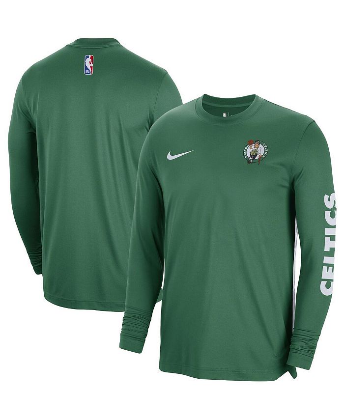 Celtics long best sale sleeve shooting shirt
