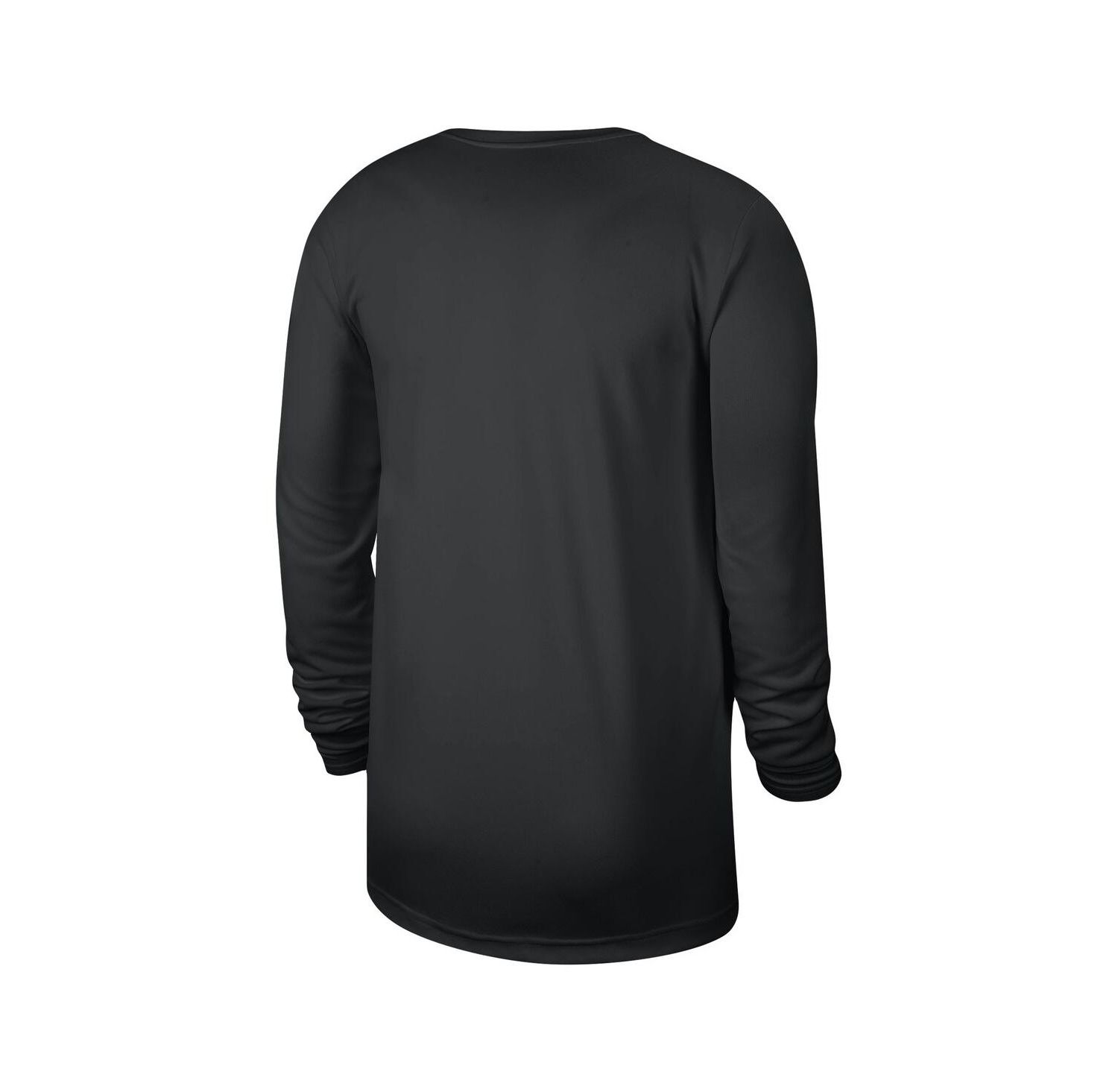 Men's and Women's Black Brooklyn Nets 2023/24 Legend On-Court Practice Long Sleeve T-shirt