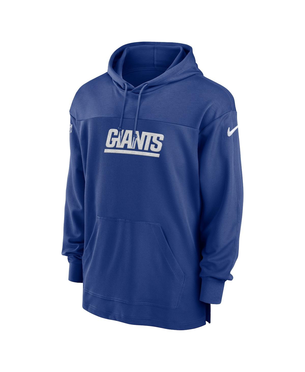 Men's NikeNew York Giants 2023 Sideline Performance Hooded Top - Royal