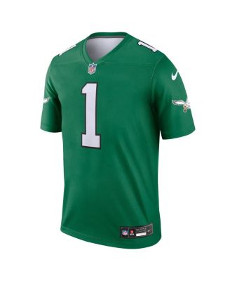 Men's Jalen Hurts Kelly Green Philadelphia Eagles Alternate Legend Player Jersey