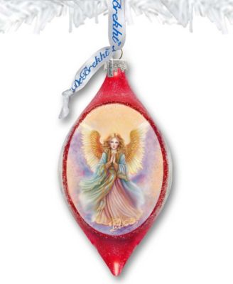 Angel Drop Christmas Mercury Glass Ornaments G. DeBrekht