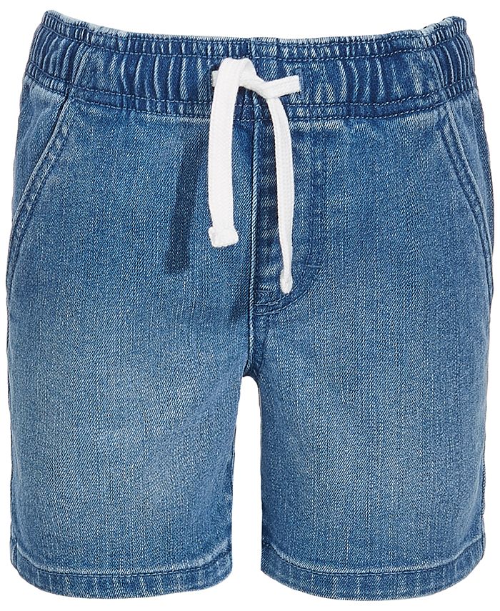 Macy's Epic Threads Little Boys Recess Medium-Wash Denim Shorts ...
