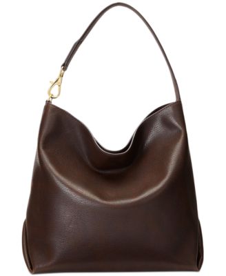 Lauren Ralph Lauren - Waxed Leather Large Kassie Shoulder Bag
