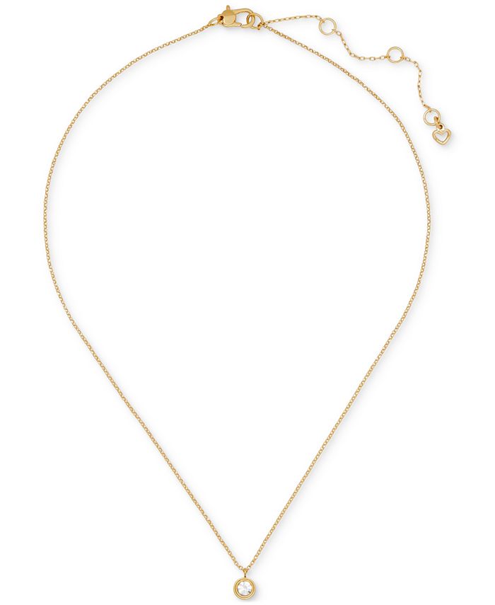 Macys kate store spade initial necklace