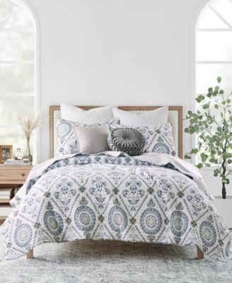 Levtex Home Maeve Reversible Quilt Sets In Gray