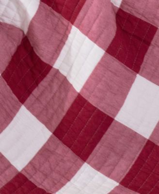Camden Buffalo Check Reversible Quilted Throw, 50" x 60"