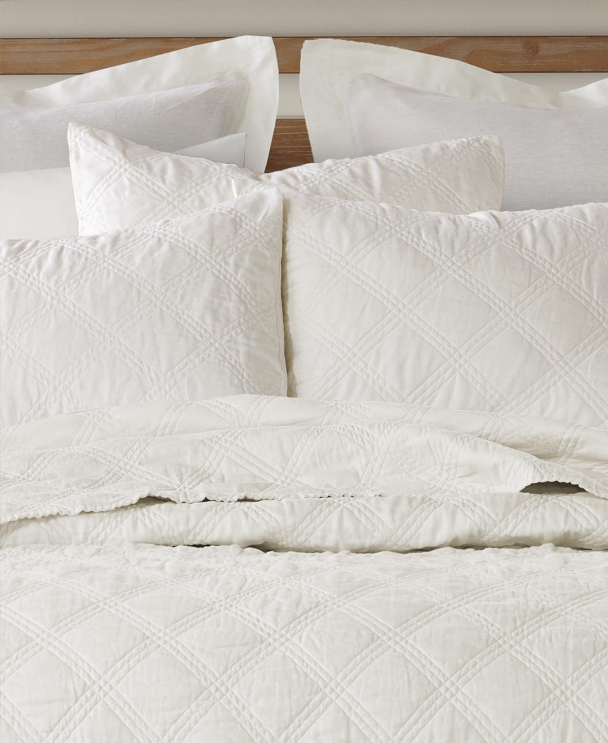 Levtex Washed Linen Relaxed Textured Quilt