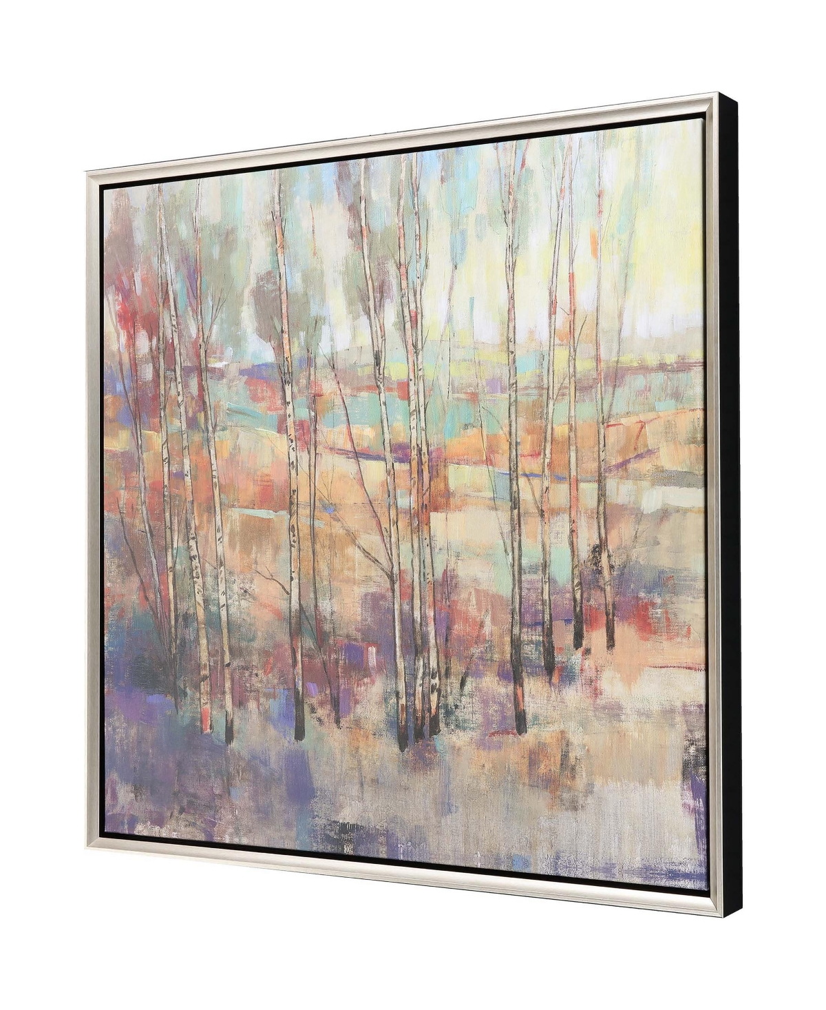 Shop Paragon Picture Gallery Kaleidoscopic Forest Ii Canvas In Multi
