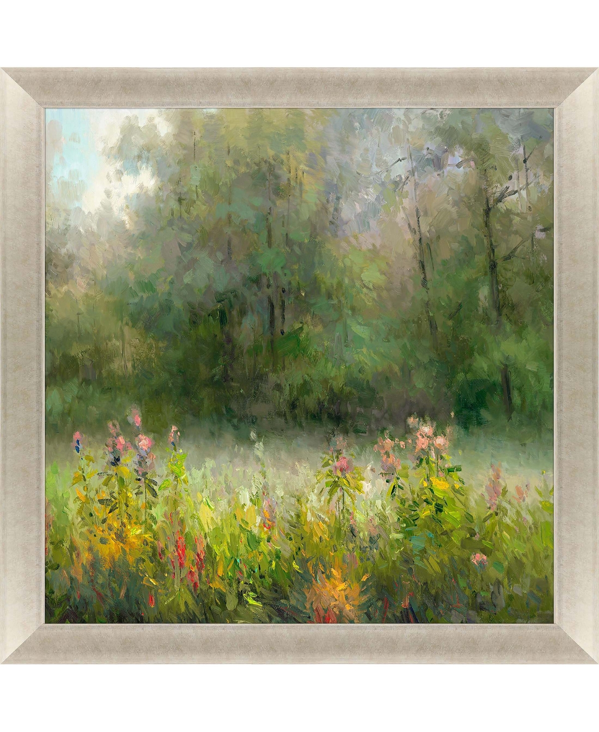 Paragon Picture Gallery Wildflowers And Woods Framed Art In Green