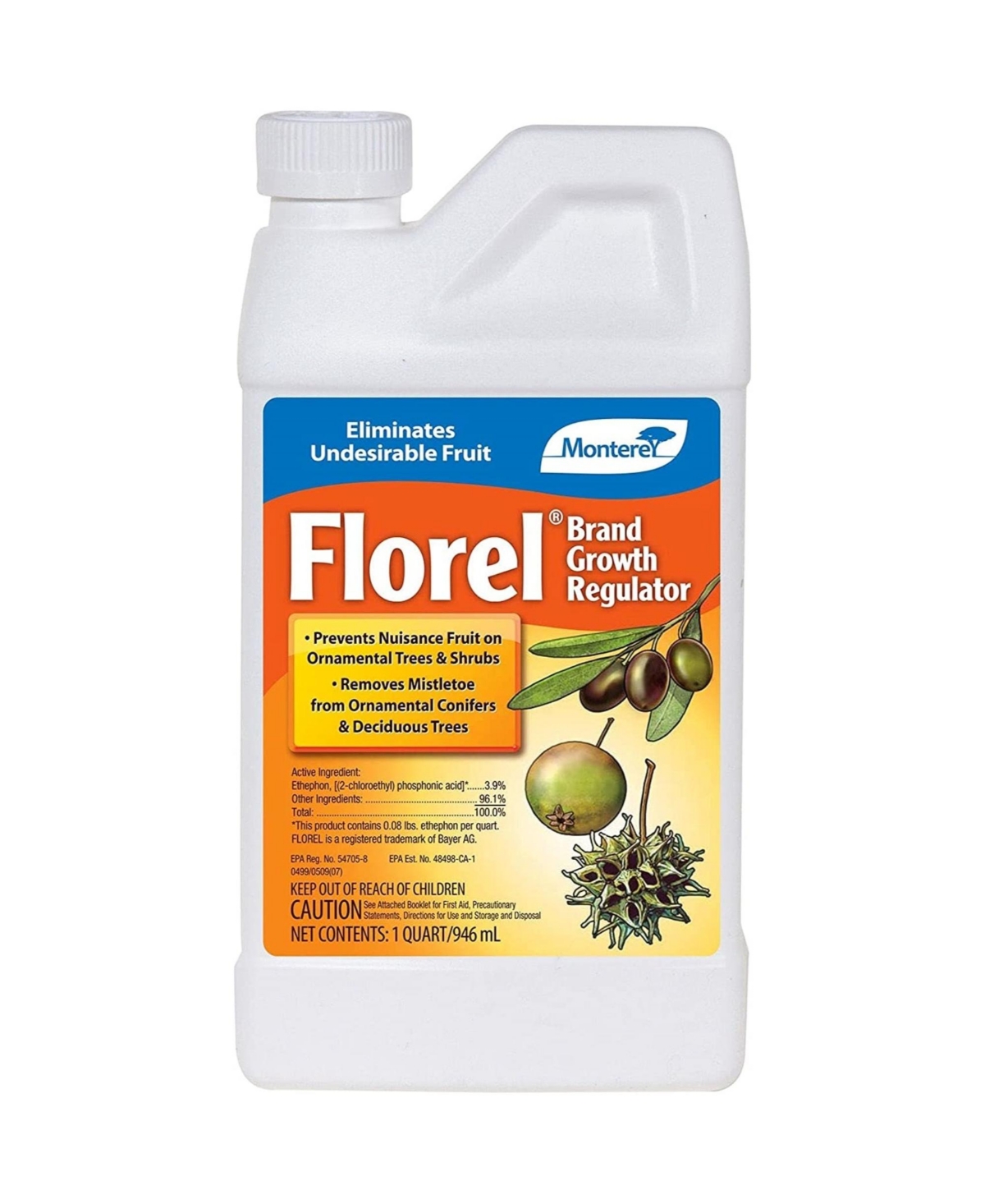 Florel Brand Plant Growth Regulator, 32 ounces - Multi